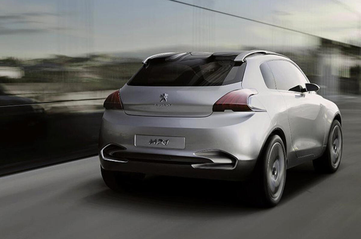 no title Paris motor show: Peugeot HR1