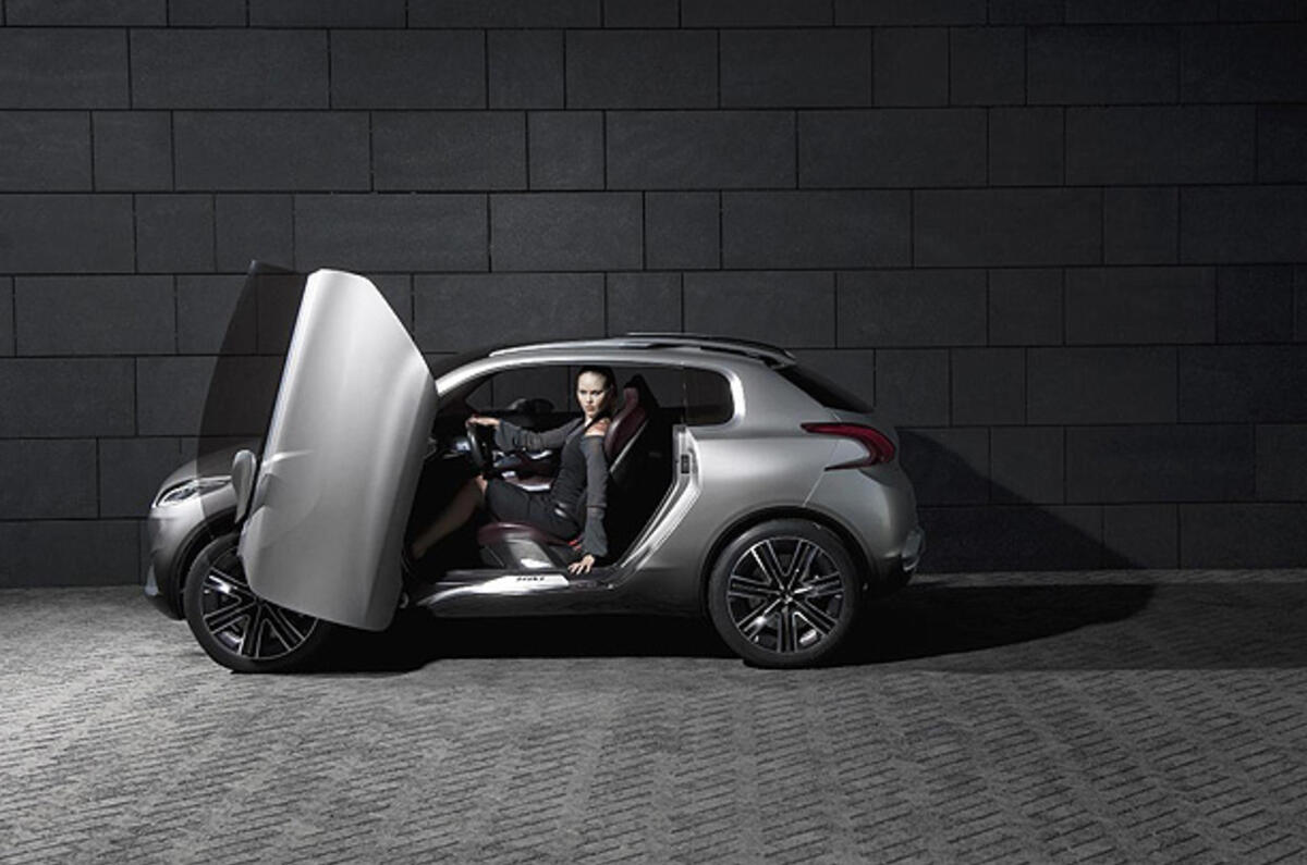 no title Paris motor show: Peugeot HR1