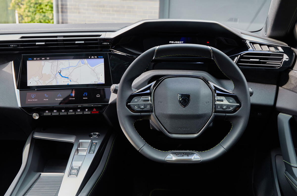 peugeot e 308 review 2023 12 dash peugeot e 308 review 2023 12 dash