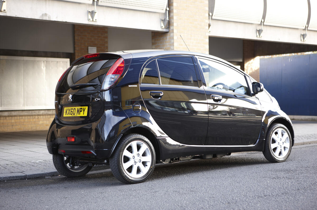 Peugeot iOn rear quarter