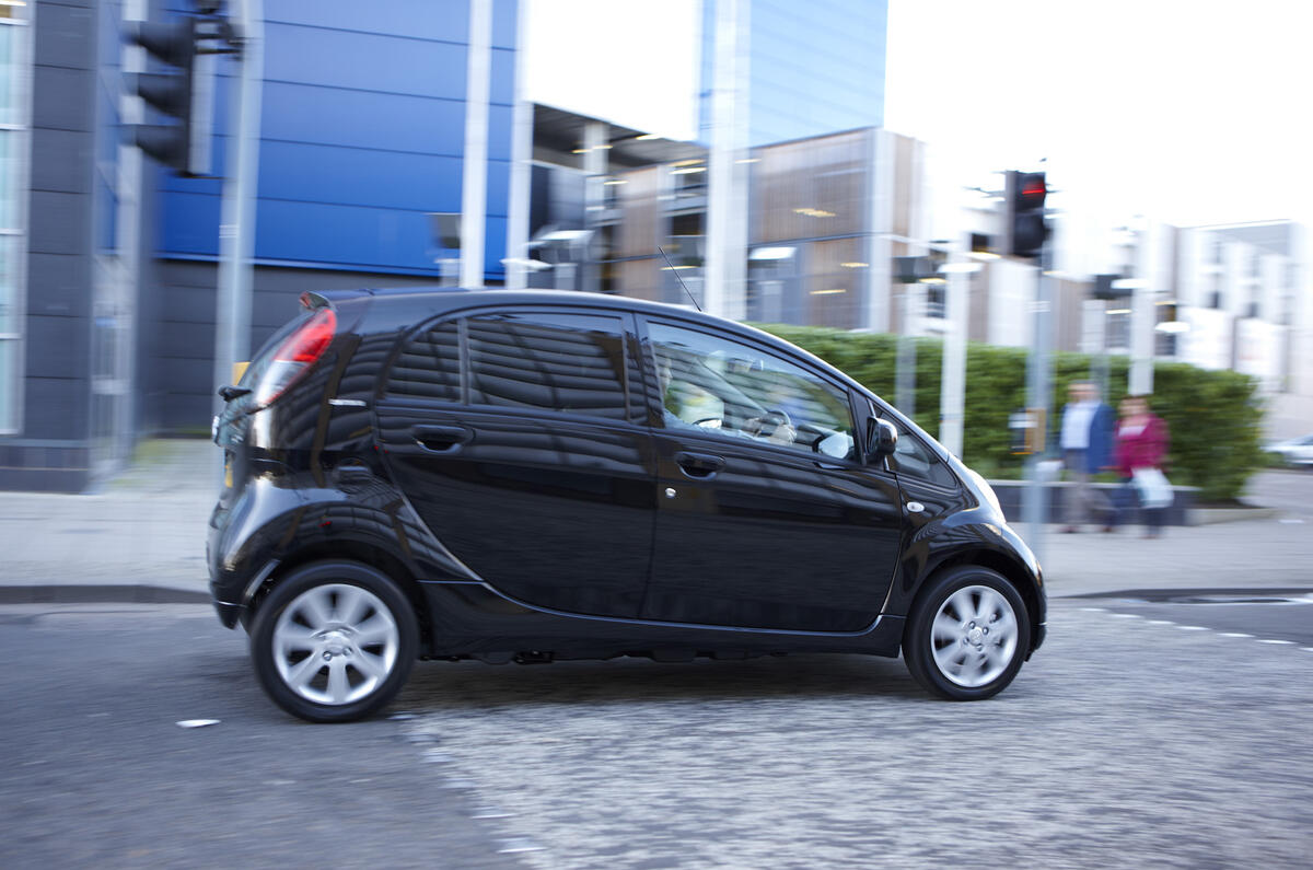 Peugeot iOn side profile