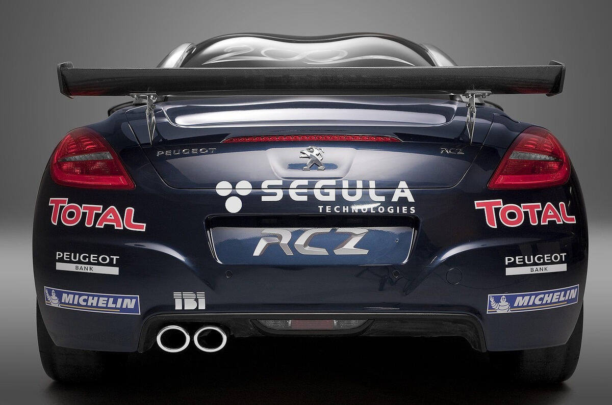 Peugeot launches RCZ racer