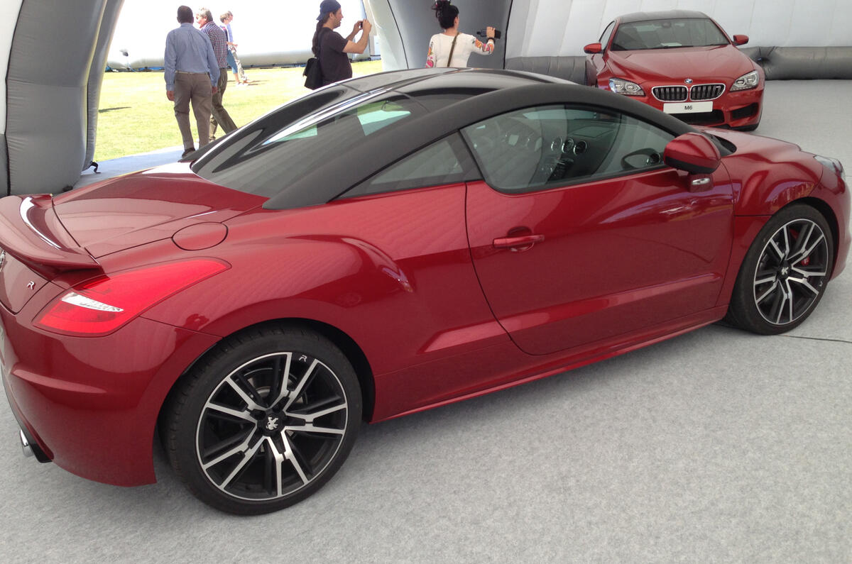 no title Peugeot RCZ R revealed at Goodwood