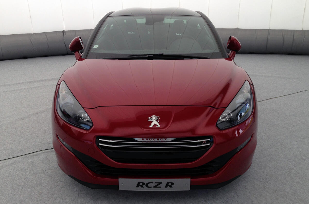 no title Peugeot RCZ R revealed at Goodwood
