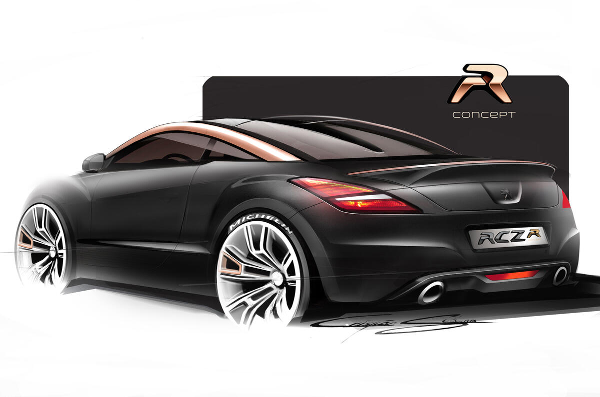 260bhp Peugeot RCZ R for Goodwood unveil