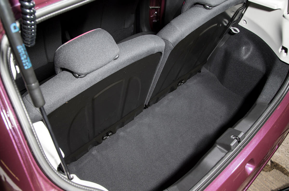 Peugeot 108 boot space