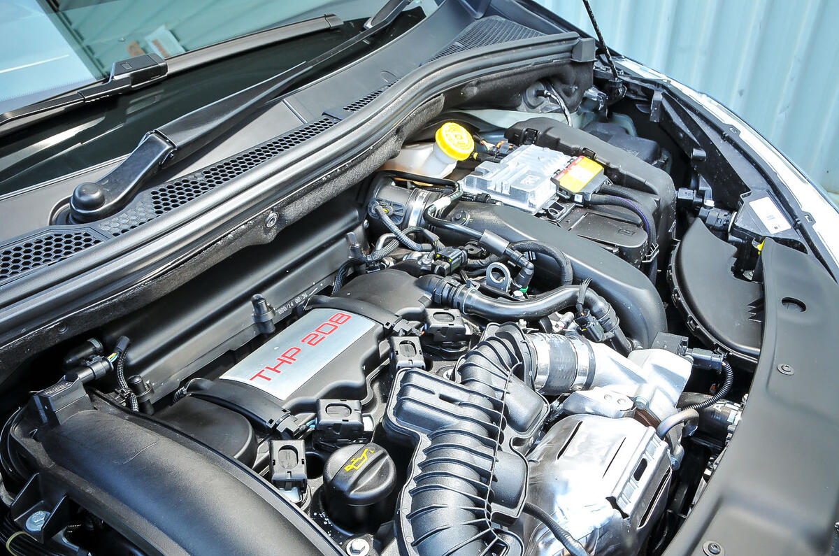Peugoet 208 GTi 1.6-litre engine