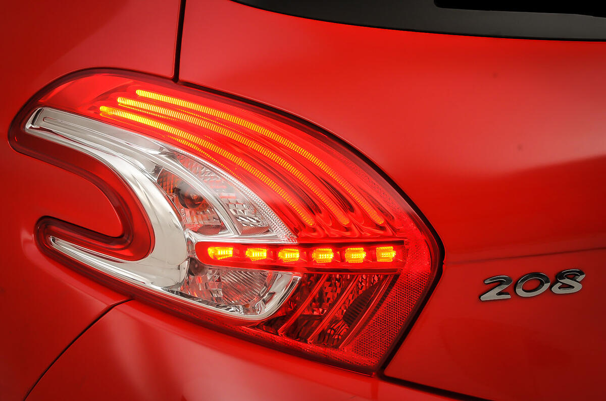 Peugeot 208 GTi 30th tailight