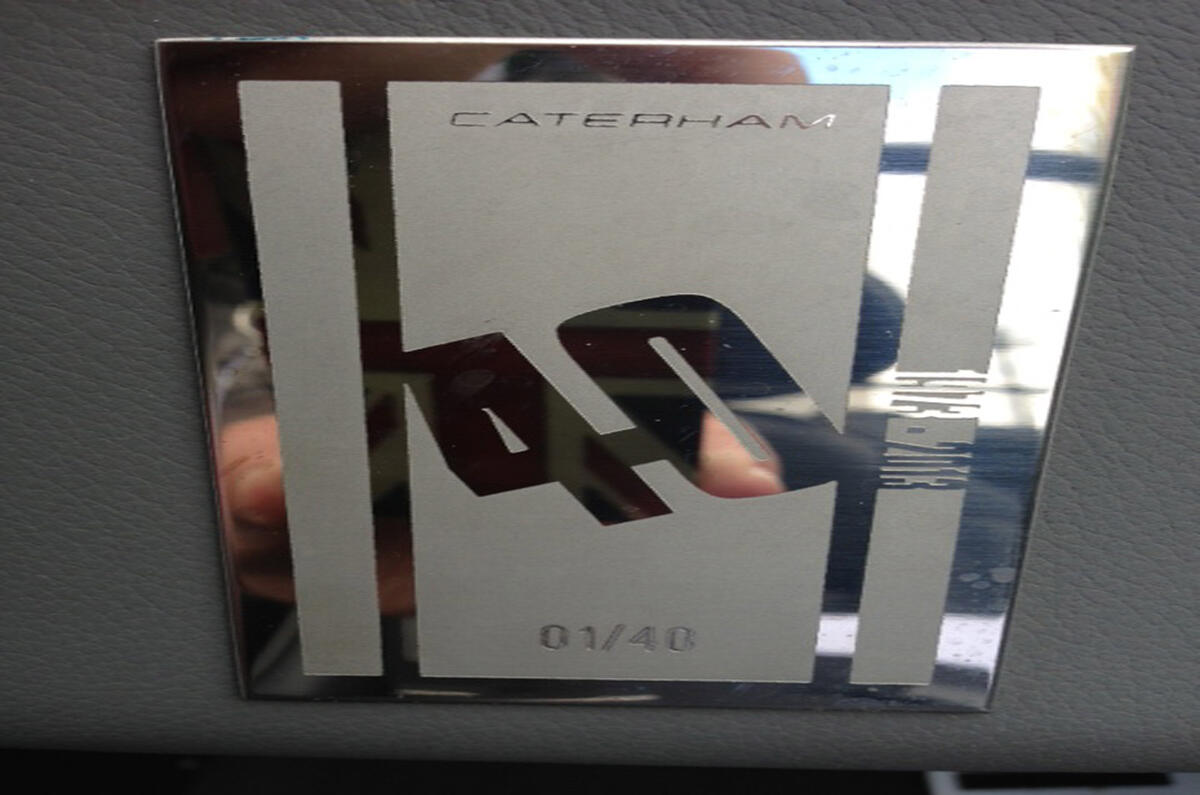 no title One icon to another: driving to Le Mans in a Caterham Seven
