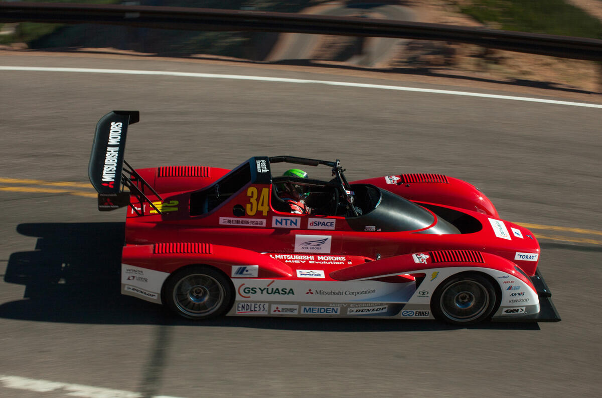 Mitsubishi’s Pikes Peak EV in detail