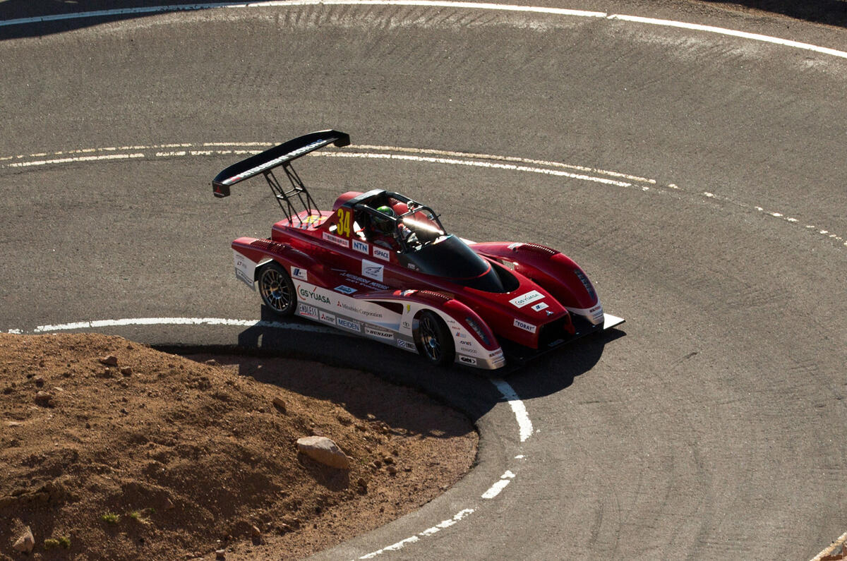 Mitsubishi’s Pikes Peak EV in detail