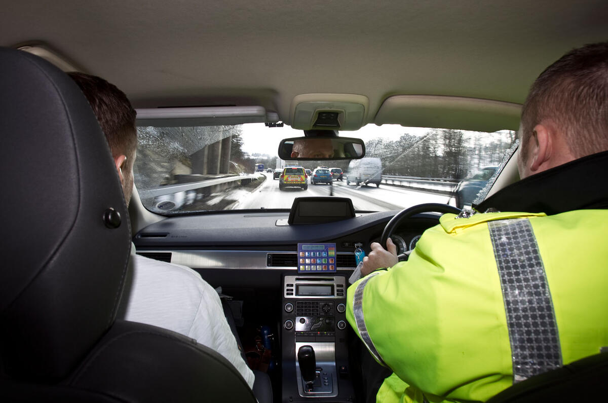 The aces of chases: On track with Police Scotland 