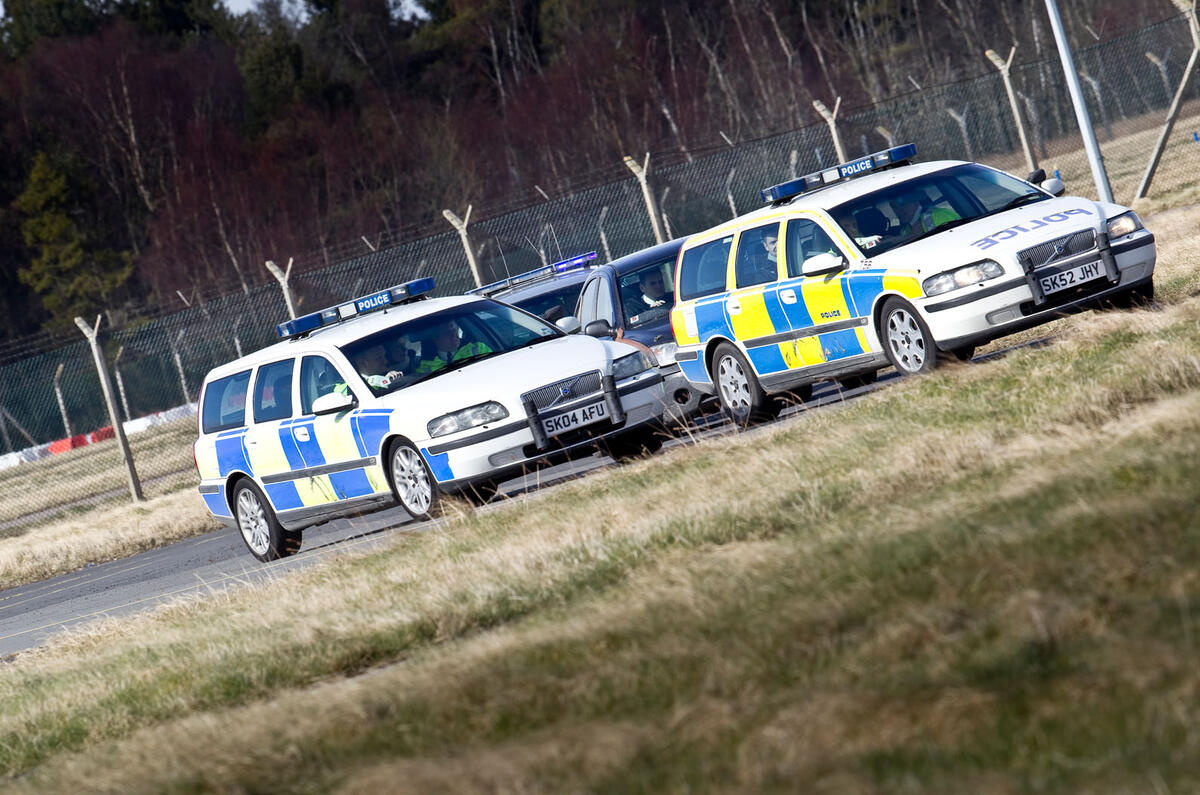 The aces of chases: On track with Police Scotland 