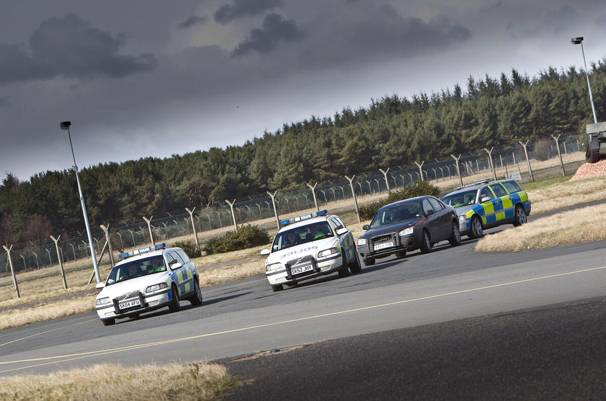 The aces of chases: On track with Police Scotland 