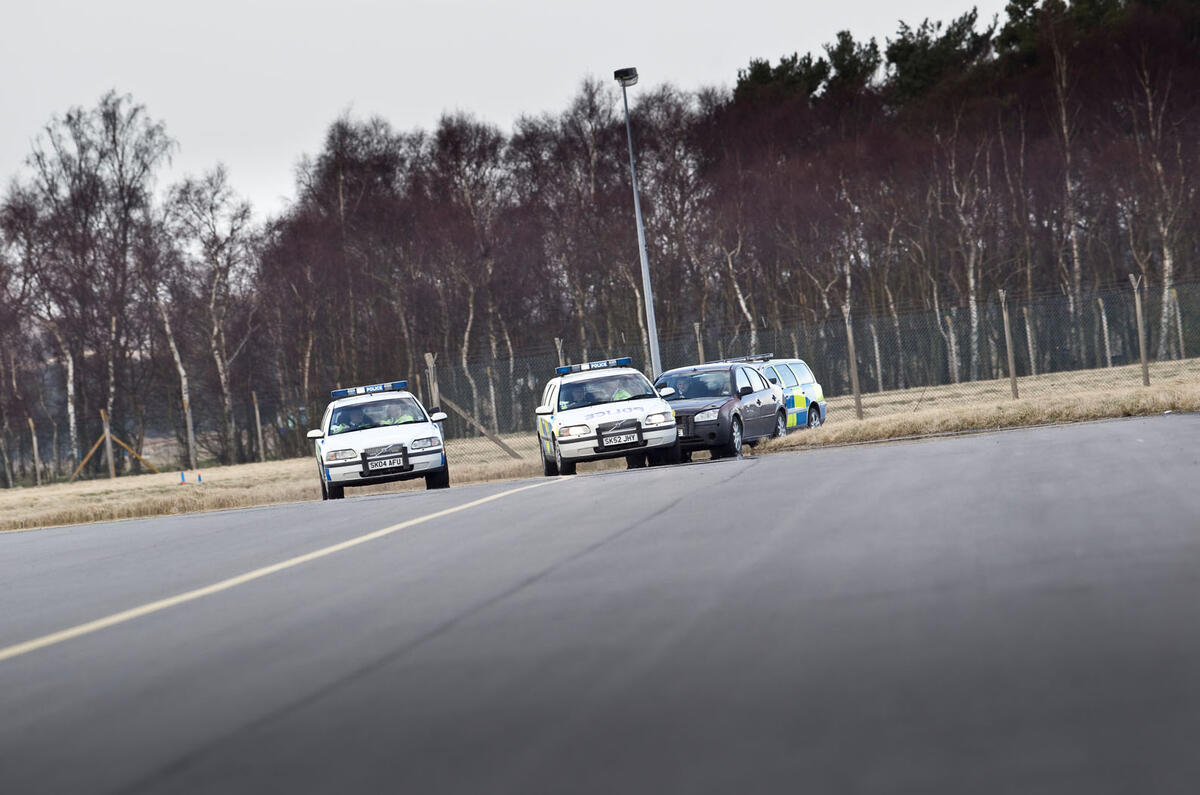 The aces of chases: On track with Police Scotland 