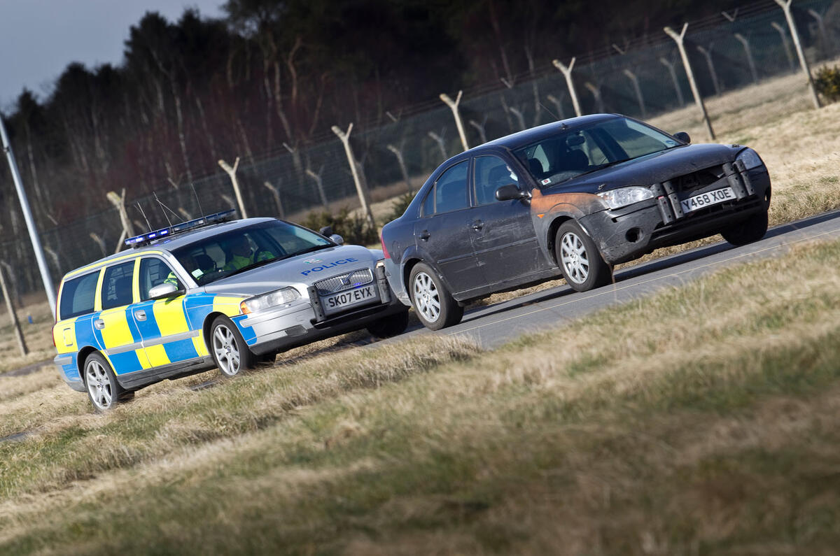 The aces of chases: On track with Police Scotland 