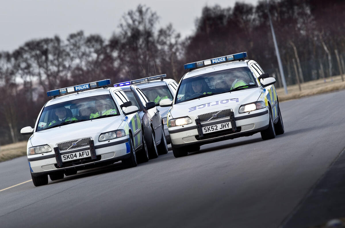 The aces of chases: On track with Police Scotland 