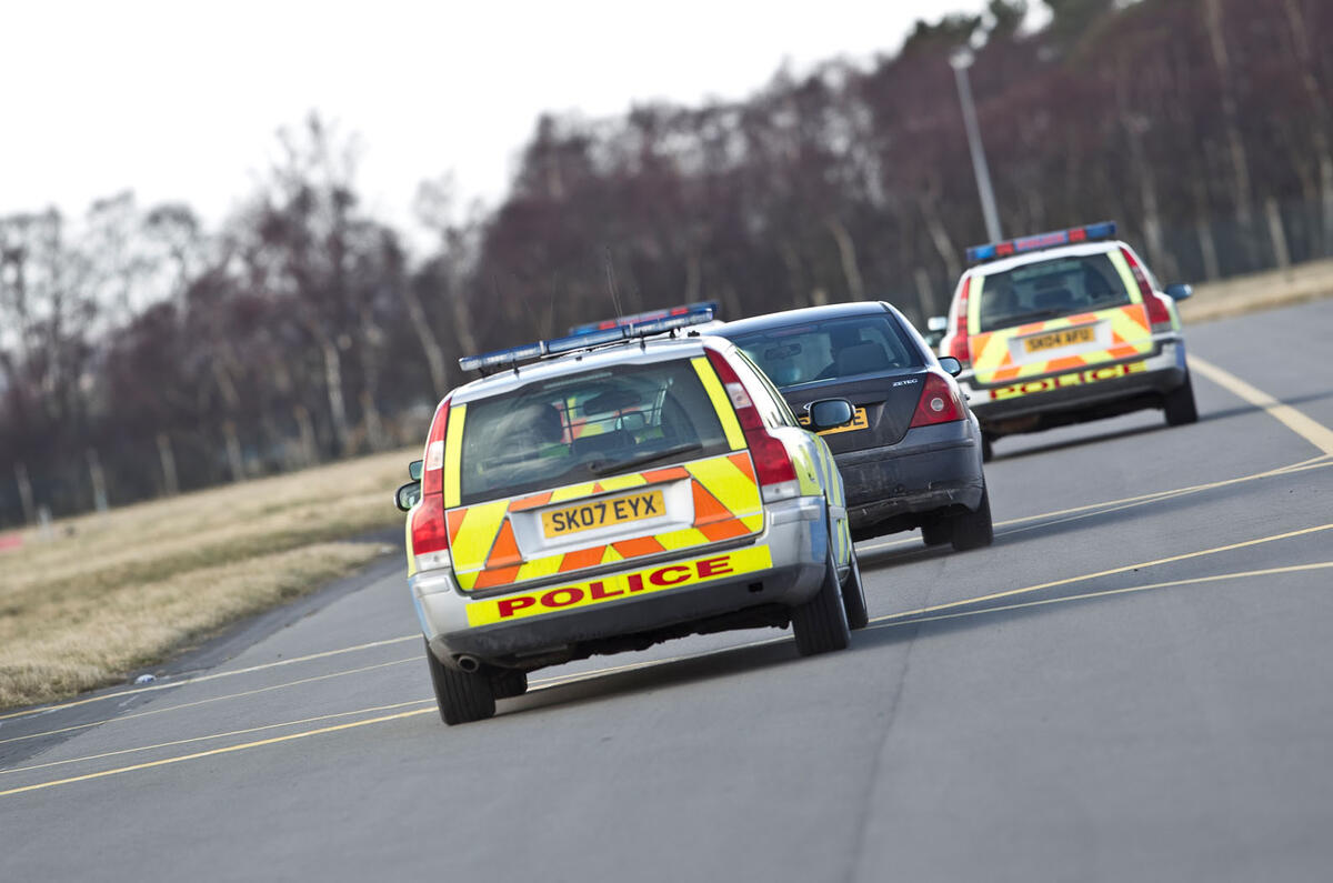 The aces of chases: On track with Police Scotland 