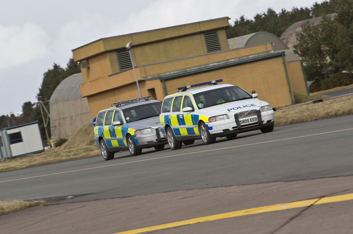 The aces of chases: On track with Police Scotland 
