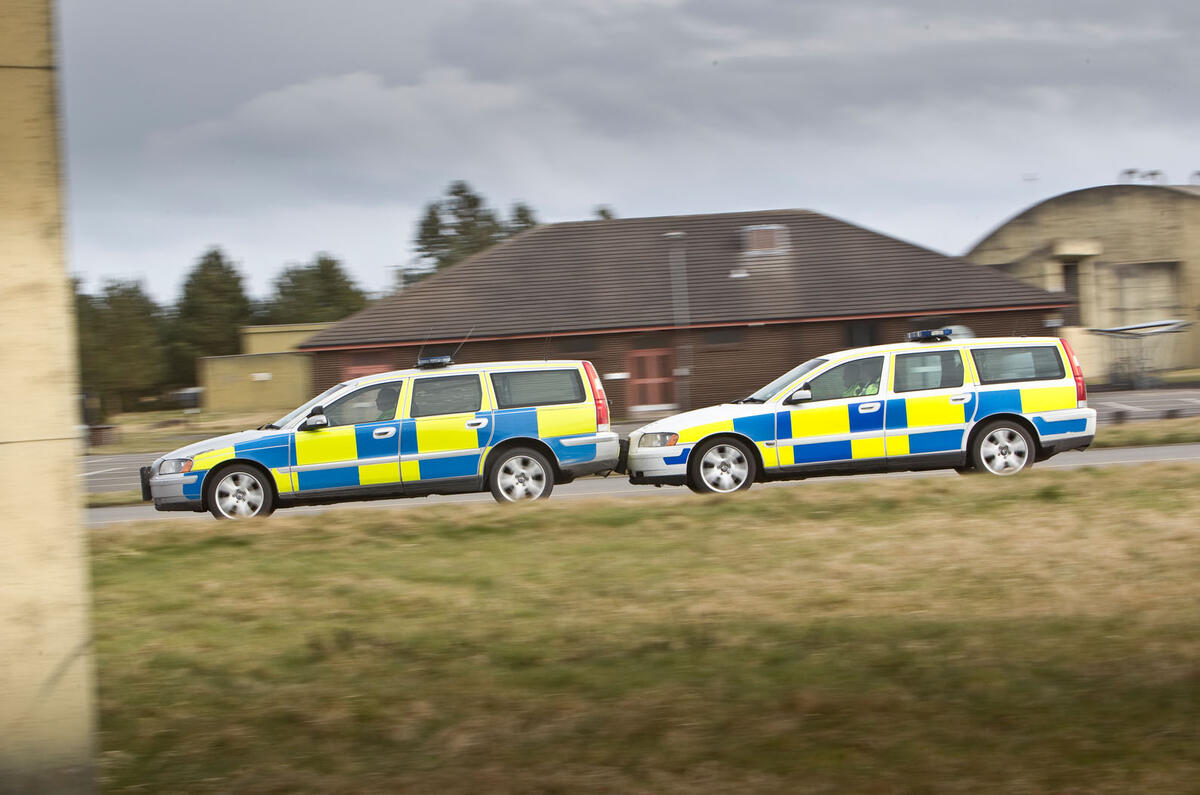 The aces of chases: On track with Police Scotland 
