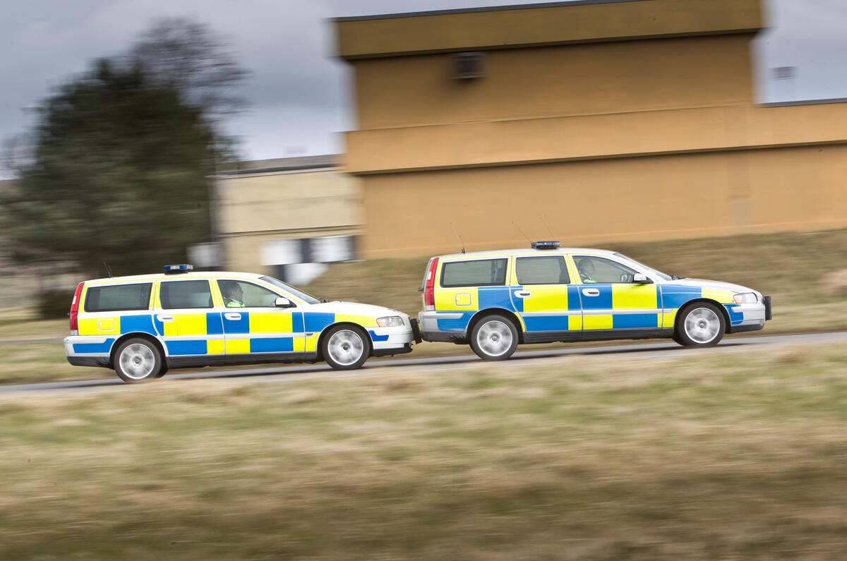 The aces of chases: On track with Police Scotland 