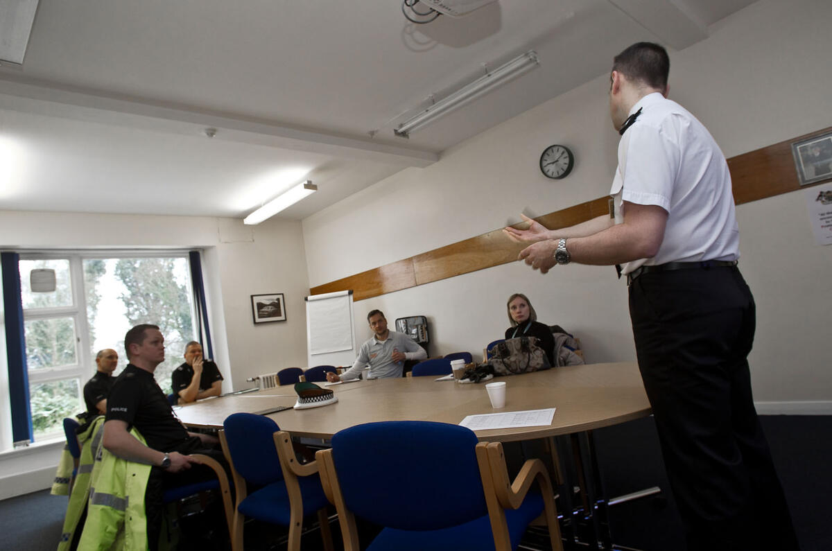 The aces of chases: On track with Police Scotland 