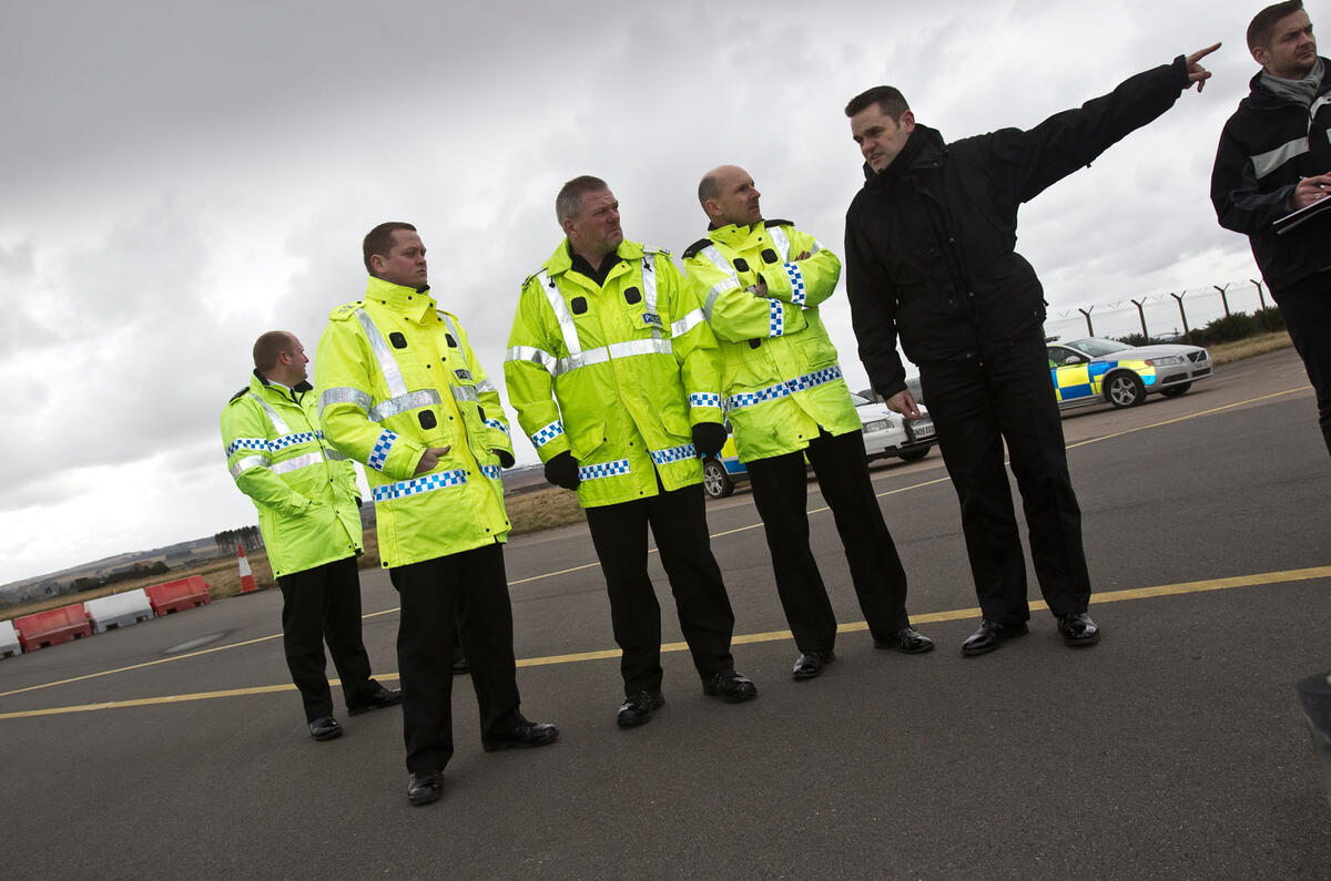 The aces of chases: On track with Police Scotland 
