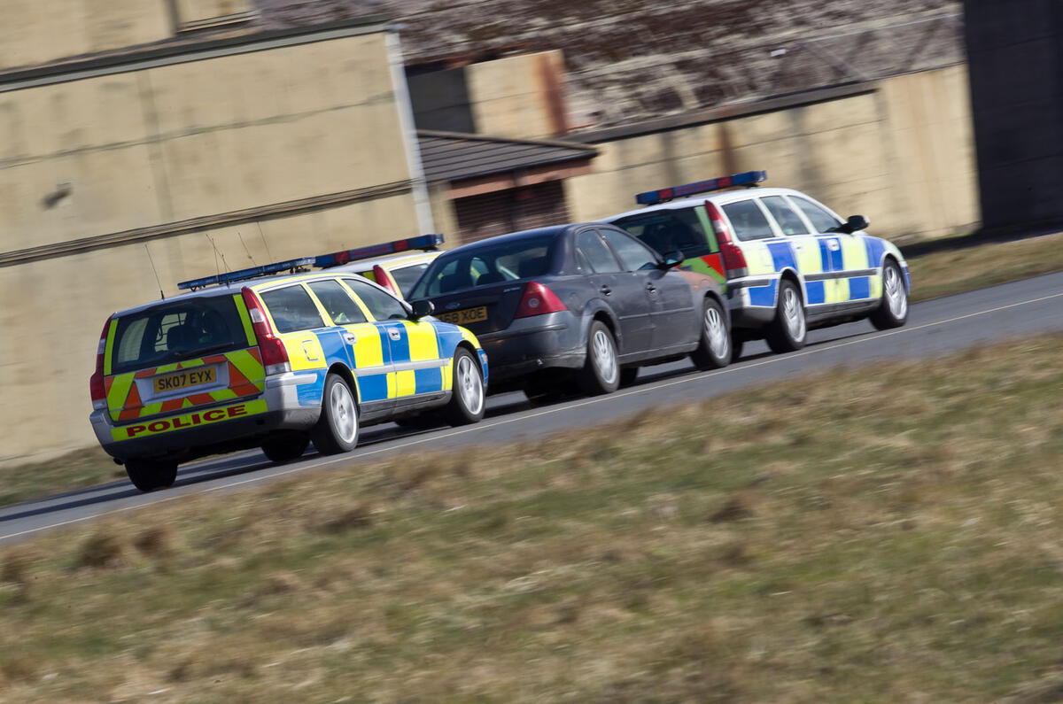 The aces of chases: On track with Police Scotland 