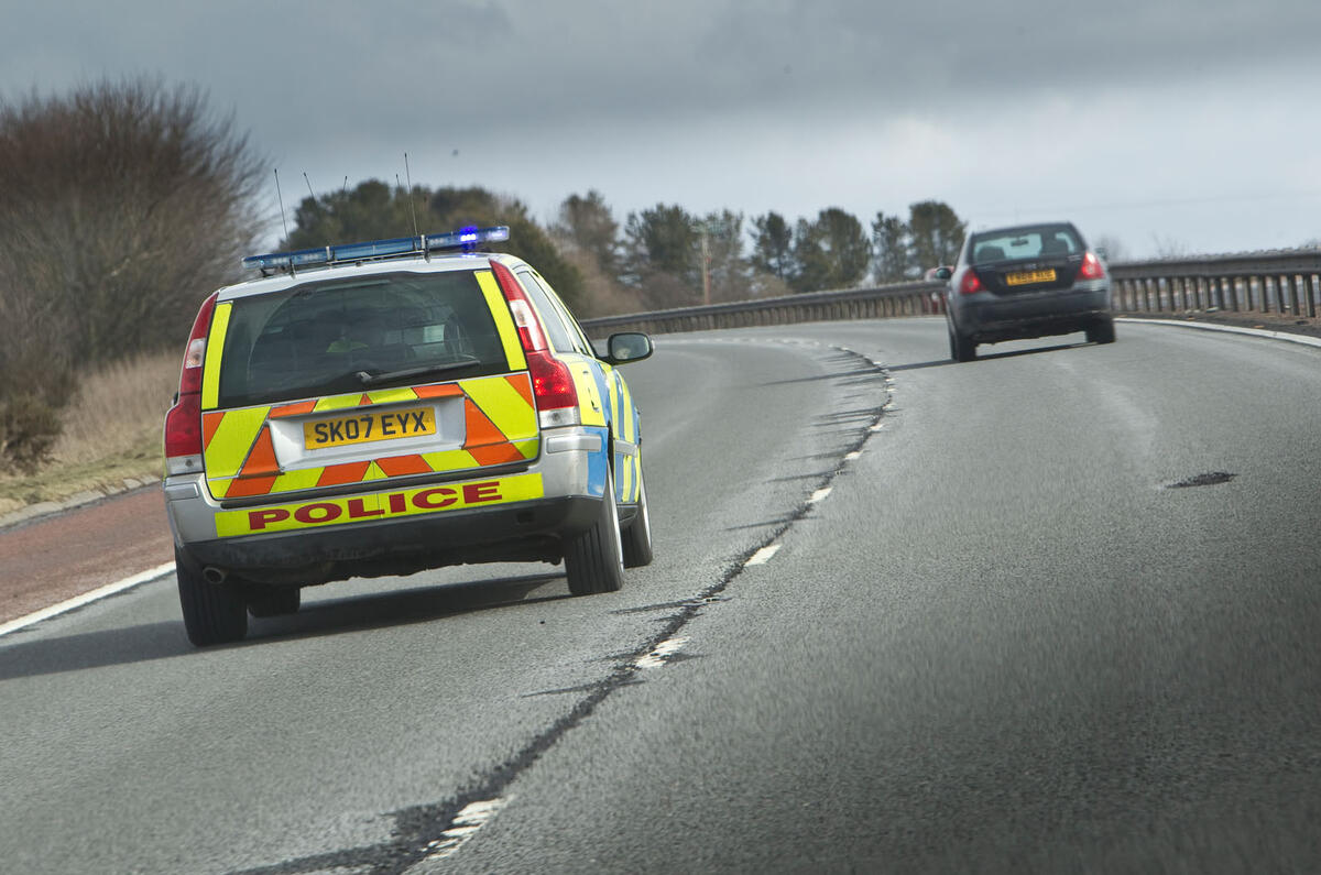 The aces of chases: On track with Police Scotland 