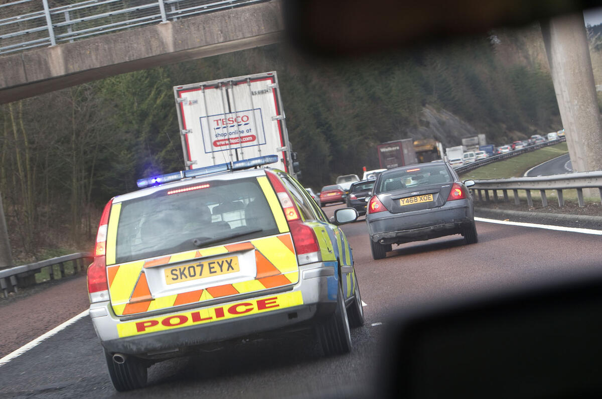 The aces of chases: On track with Police Scotland 