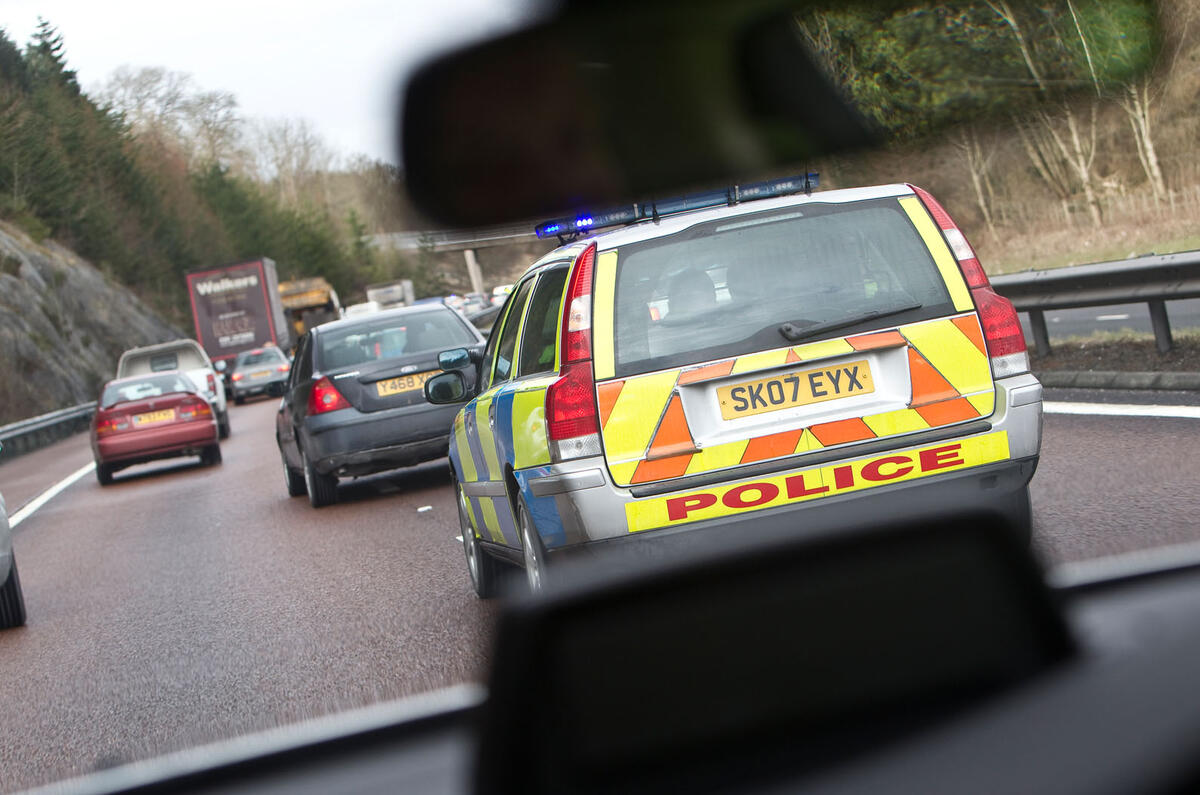 The aces of chases: On track with Police Scotland 