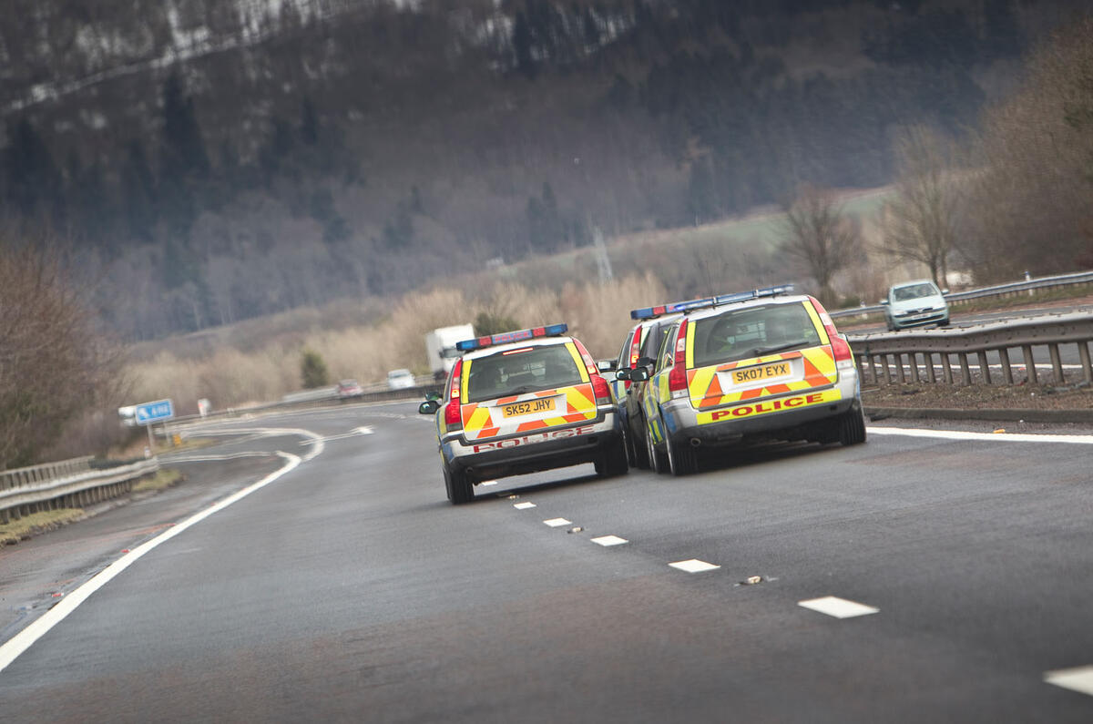 The aces of chases: On track with Police Scotland 