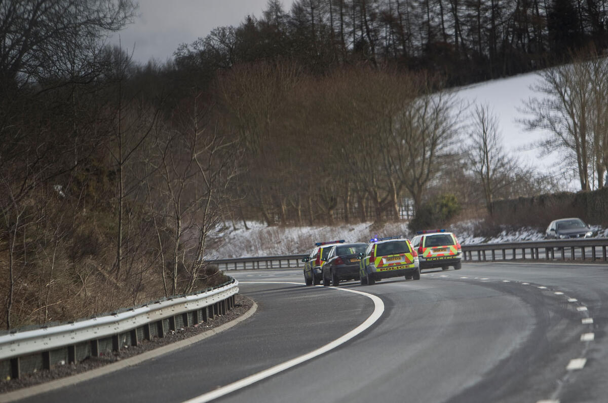 The aces of chases: On track with Police Scotland 