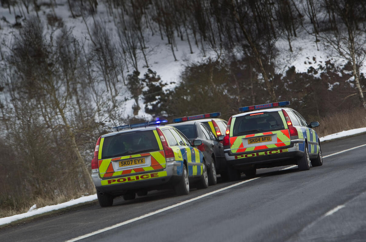 The aces of chases: On track with Police Scotland 