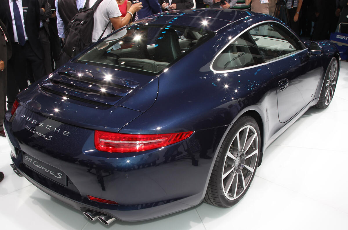 Frankfurt motor show: Porsche 911