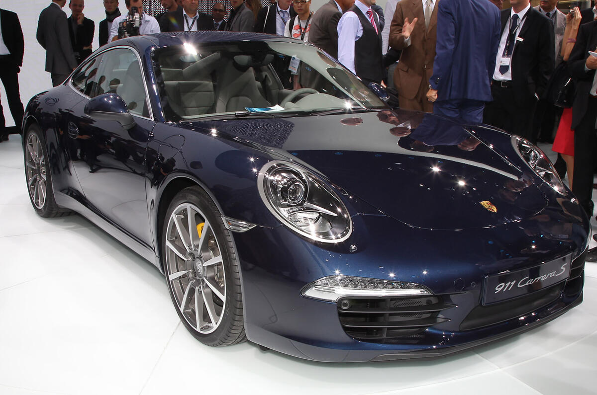 Frankfurt motor show: Porsche 911