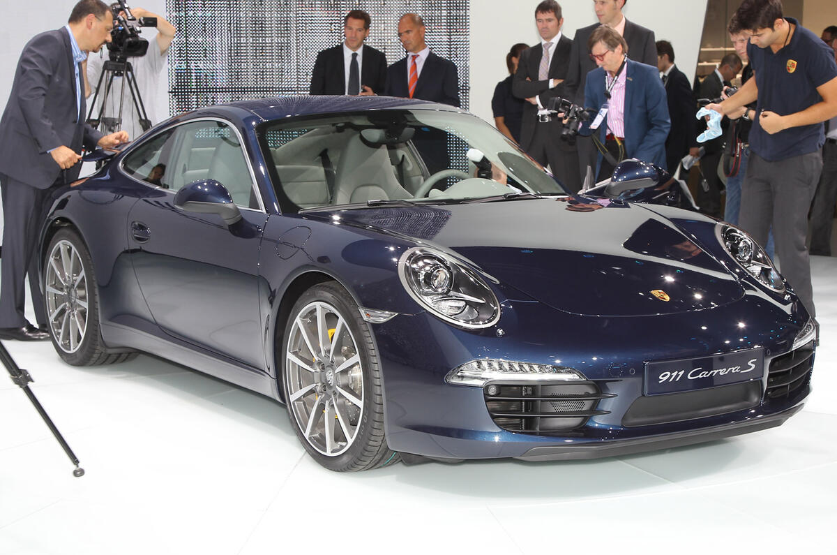 Frankfurt motor show: Porsche 911