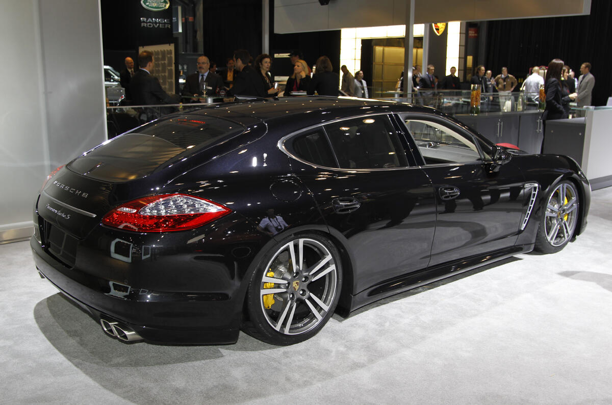 no title New York motor show: Panamera Turbo S