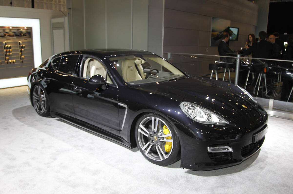 no title New York motor show: Panamera Turbo S