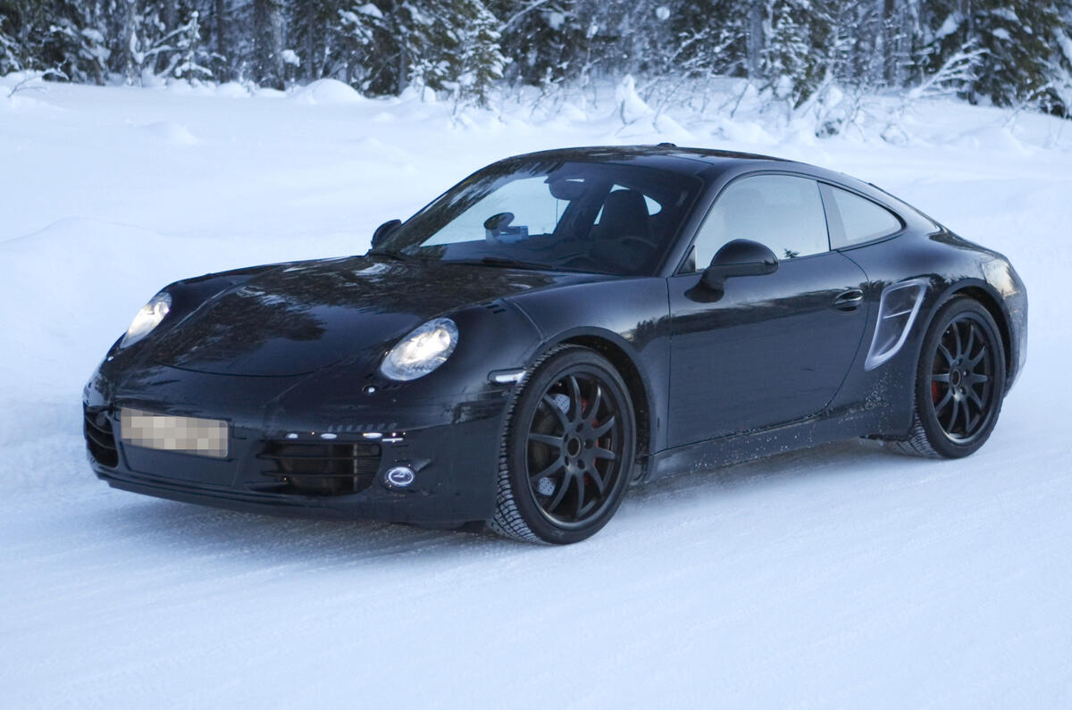 Next Porsche 911 - new spy pics