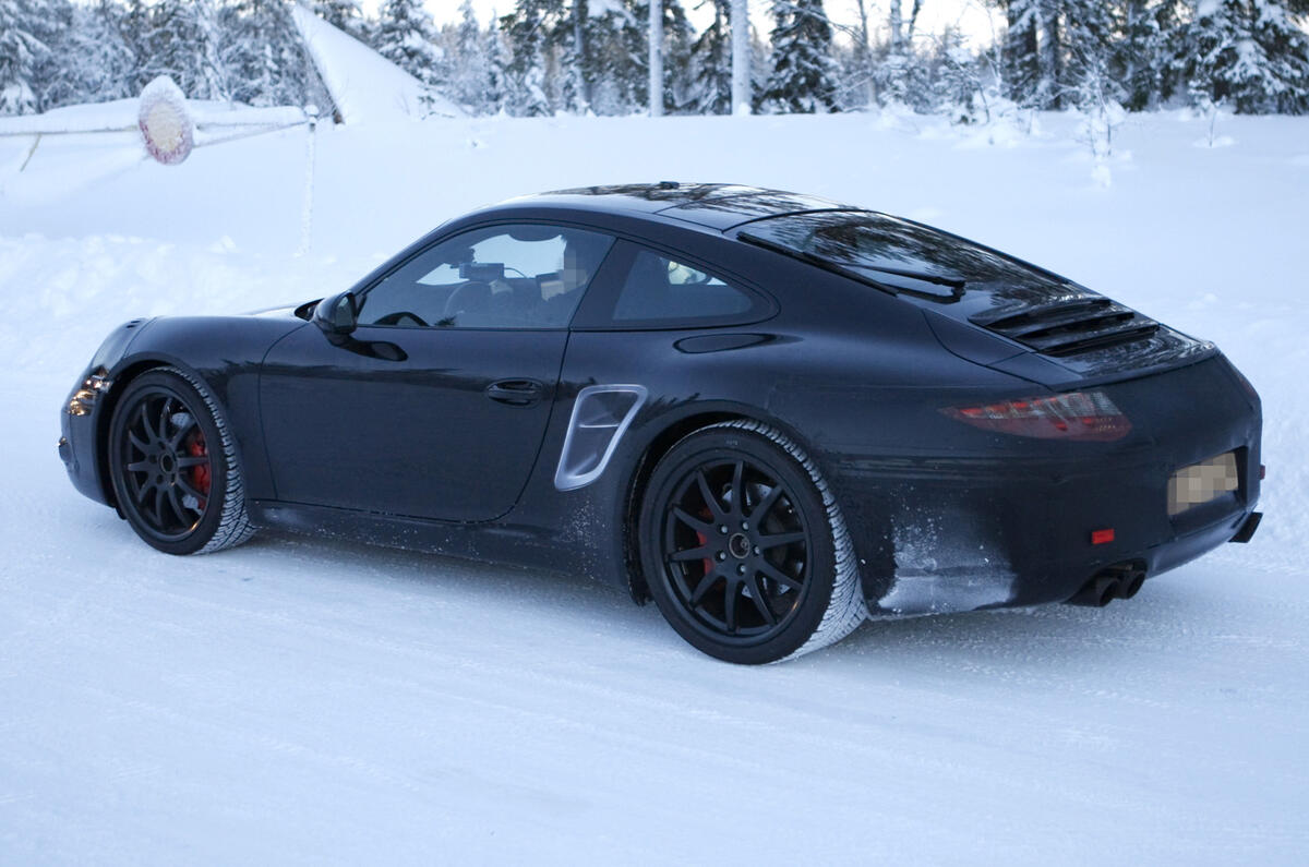 Next Porsche 911 - new spy pics