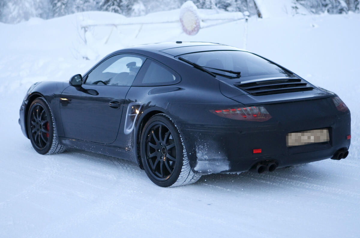 Next Porsche 911 - new spy pics