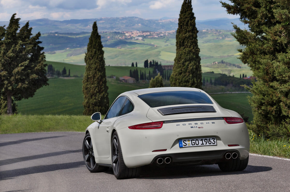 no title Porsche 911 50 Years Edition unveiled