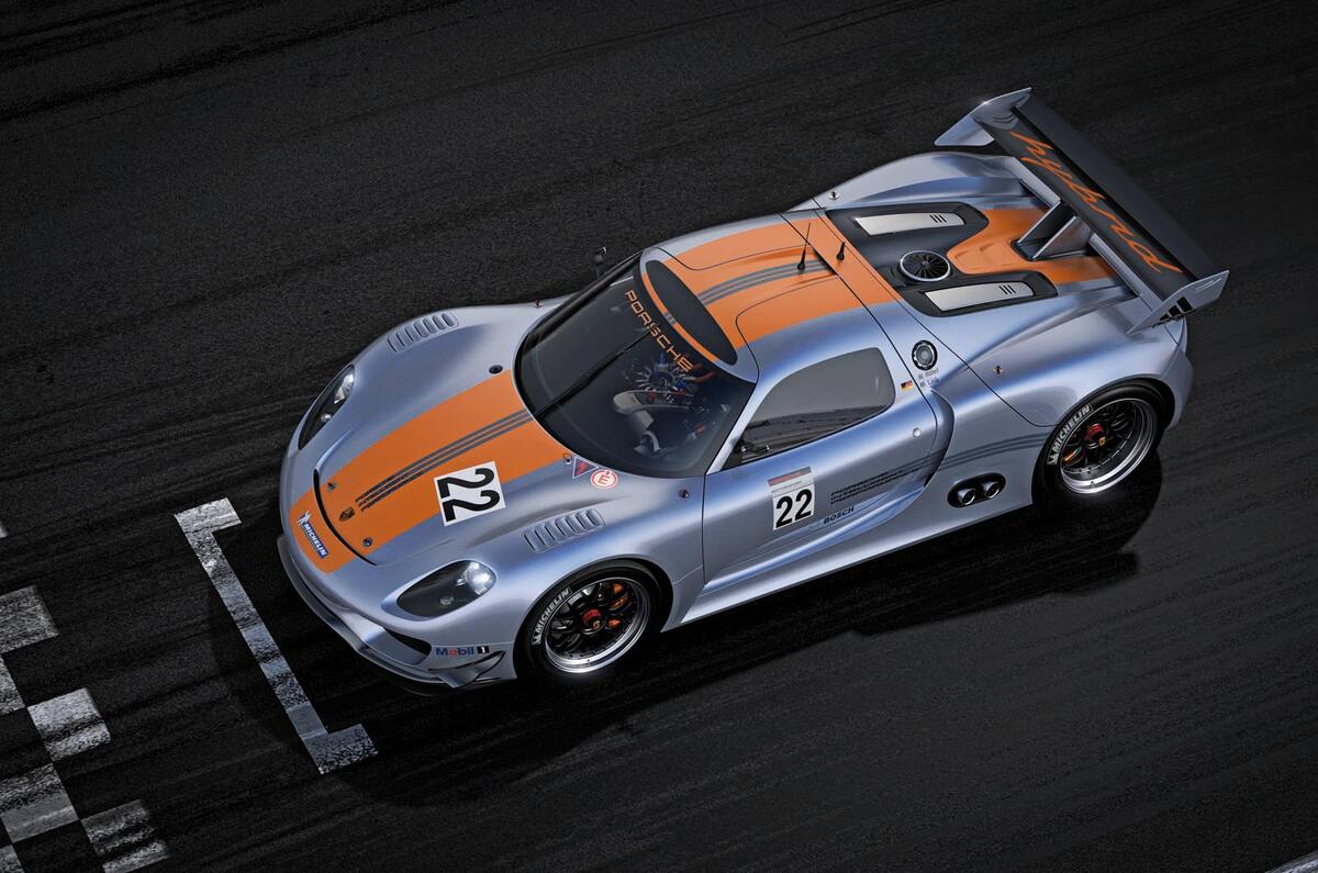 no title Detroit motor show: Porsche 918 RSR