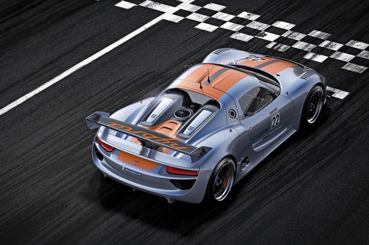 no title Detroit motor show: Porsche 918 RSR