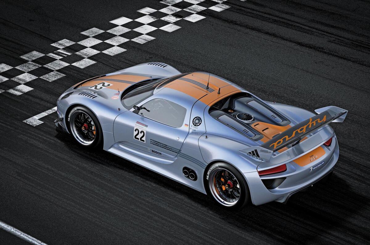 no title Detroit motor show: Porsche 918 RSR