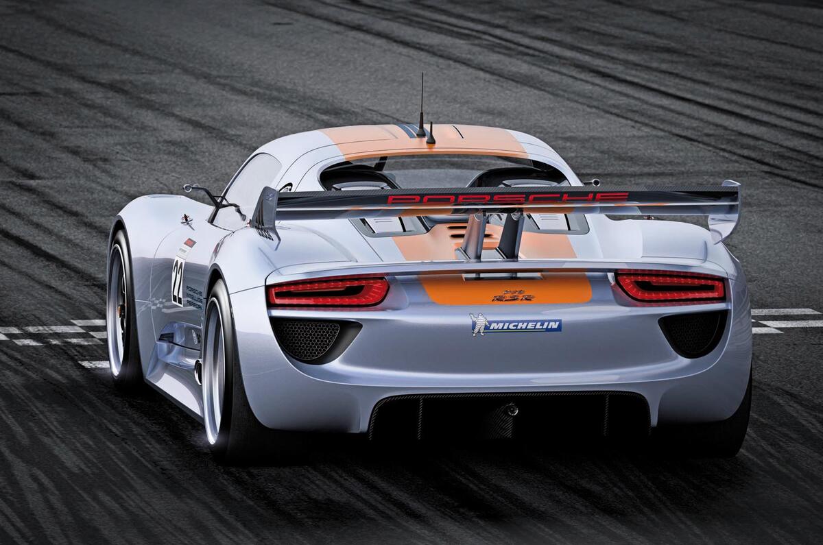 no title Detroit motor show: Porsche 918 RSR