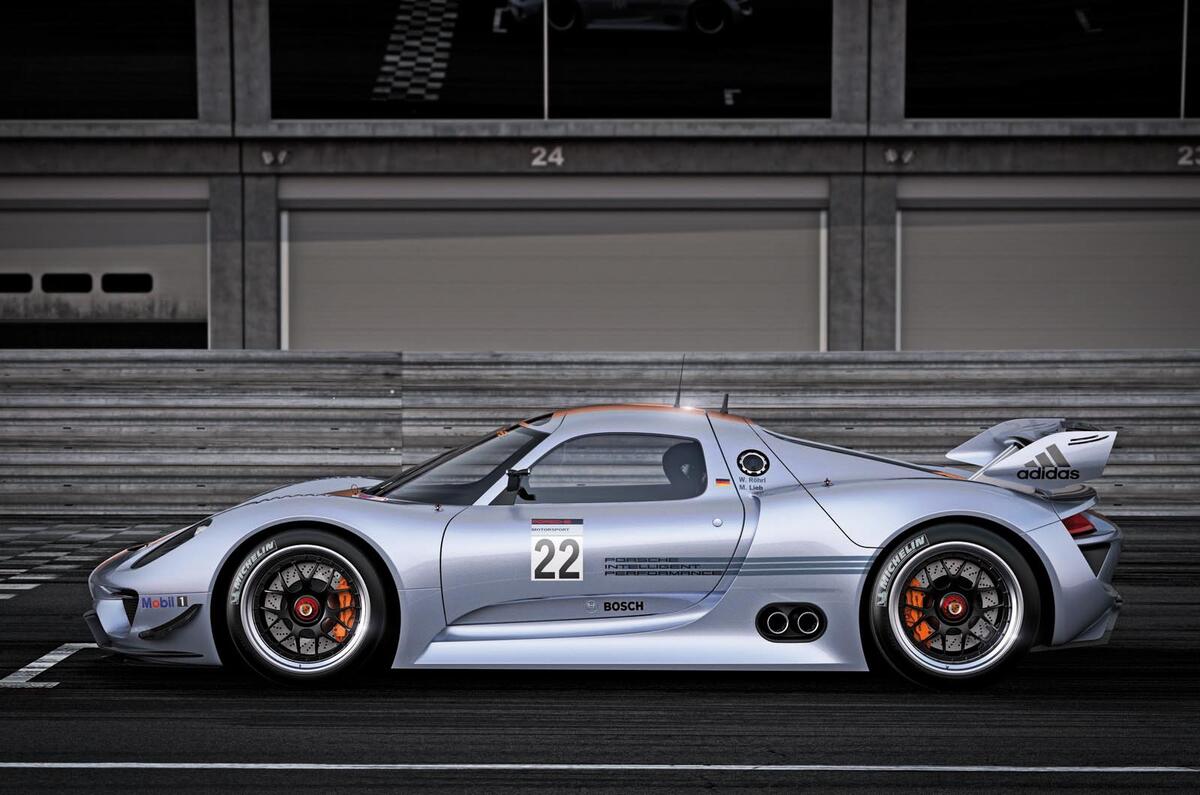 no title Detroit motor show: Porsche 918 RSR