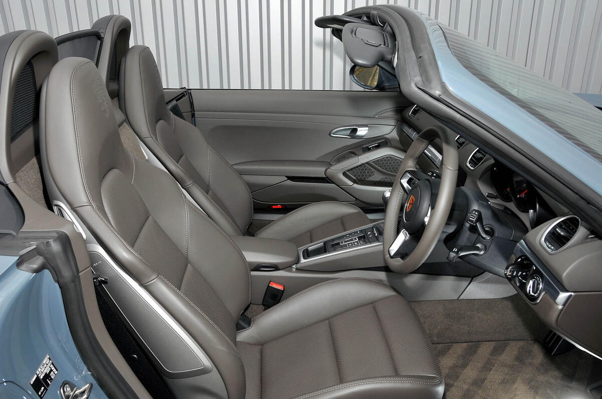 Porsche 718 Boxster interior