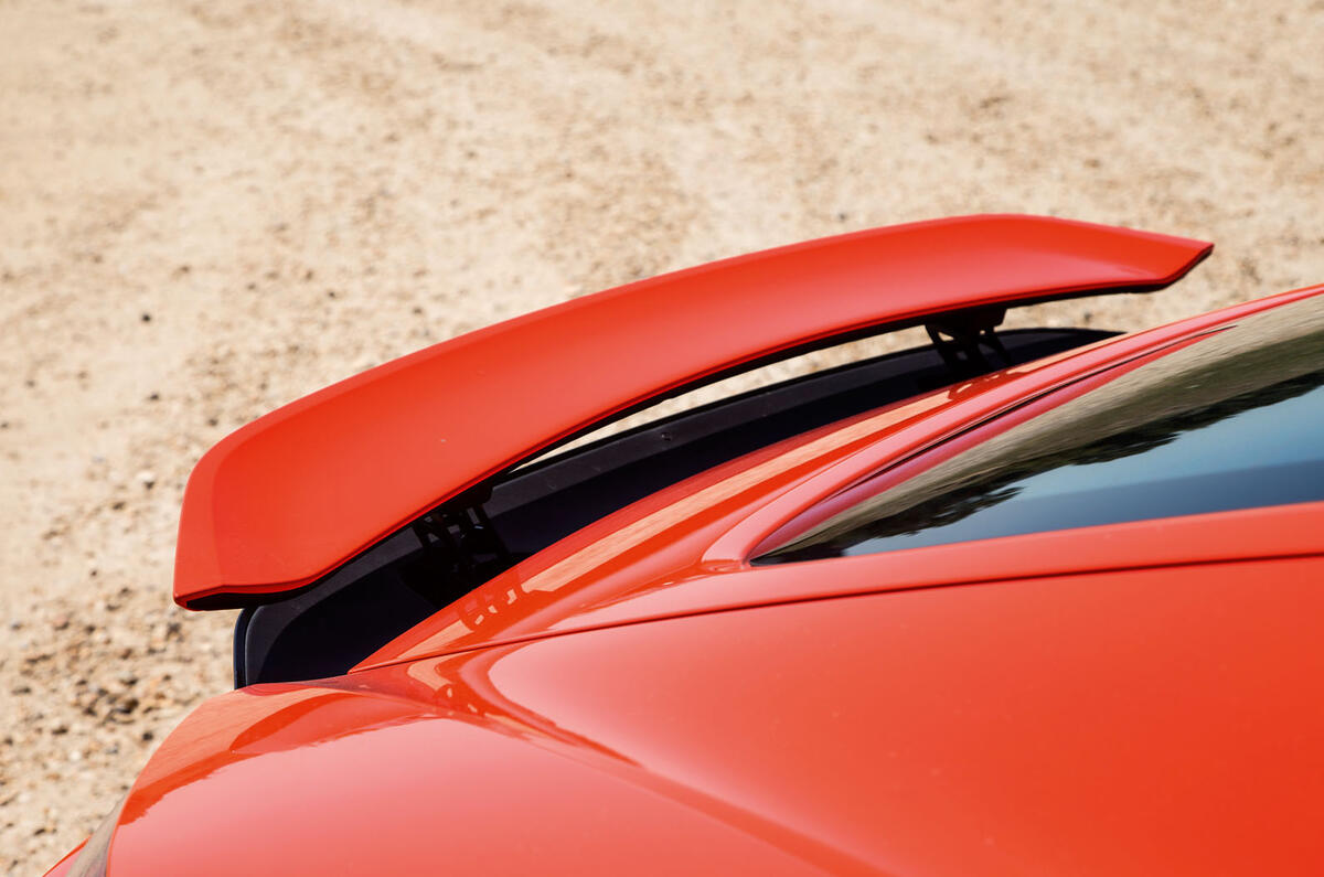 Porsche 718 Cayman rear spoiler